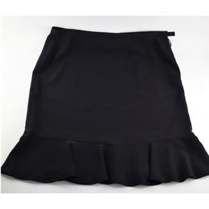 Jones New York Black Ruffle Skirt 16